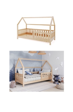 Wie man ein Bettenhaus dekoriert: kreative Ideen für ein Kinderzimmer.