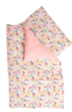 YappyJungle Blush Bettwäsche-Set 100x130 / 38x55 cm