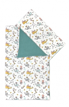 YappyOcean Eucalyptus  Bettwäsche-Set 100x130 / 38x55 cm