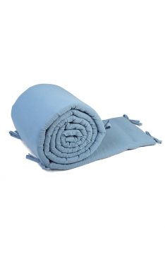 Yappy Jeans Muslin 360cm Kinderbett-Bumper